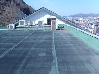 屋上防水改修工事～広島県世羅郡世羅町