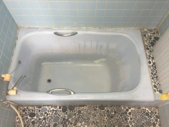 鋳物ホーロー浴槽～広島県福山市伊勢丘